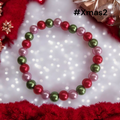 Pink Pearl Christmas bracelet